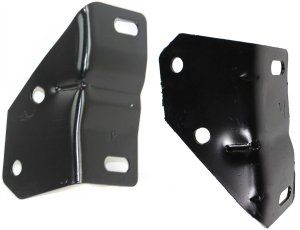 Front Bumper Bracket for Ford Ranger 1993-1997, Right (Passenger) and Left (Driver) Mounting Plate Pair/Set, Replacement