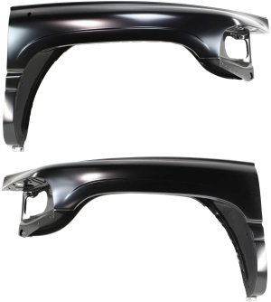 Front Fender Pair/Set for Dodge Ram 1500 (1994-2001)/2500/3500 (1994-2002), Right (Passenger) and Left (Driver), Primed (Ready to Paint) Replacement