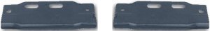 Front Bumper Bracket Arm Mounting Pair/Set for 1992-1997 F-Series - Includes Right (Passenger) and Left (Driver) Brackets For 1997 F-250HD/F-350 - Replacement