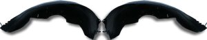 Front Fender Liner Pair/Set for Ford F-Series 1997-2004, Front Upper Section for Right (Passenger) and Left (Driver), Replacement F-Series Specific Models: for F-150, F-250, F-350, F-450, F-550.