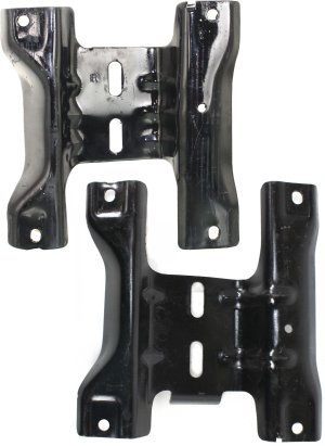 Front Bumper Bracket Pair/Set for Ford Expedition/F-150/F-250 1997-1998 Right (Passenger) and Left (Driver) Replacement
