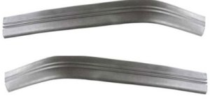 Front Bumper Molding Pair/Set for Ford F-Series/Bronco (1992-1996), Right (Passenger) and Left (Driver), Fits Bumper with Center Air Holes - Replacement -Fits F-150, F-250, F-350, F-Super Duty, Bronco.