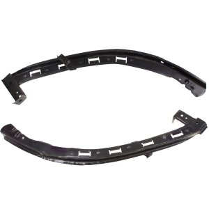 Front Bumper Retainer, Right (Passenger) and Left (Driver) Side Cover Stay Pair/Set for 2004-2008 Acura TL, Replacement Auto Part
