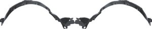 Front Fender Liner Pair/Set for Acura Legend 1991-1995, Right (Passenger) and Left (Driver) Replacement