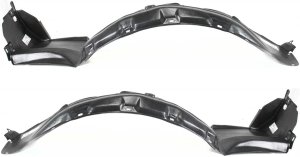 Front Fender Liner Pair/Set for 1991-1995 Legend, Left (Driver) and Right (Passenger) Side Replacement