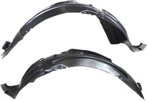 Front Fender Liner Pair/Set for Acura MDX 2007-2013, Right (Passenger) and Left (Driver) Replacement