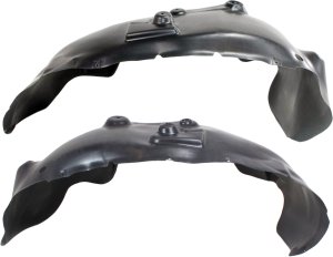 Front Fender Liner Pair/Set for Dodge Full Size Pickup 2003-2009, Right (Passenger) and Left (Driver) Replacement, Compatible with 1500 (2005-2008) and 2500 (2005-2009) Models