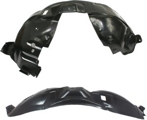 Front Fender Liner Replacement Pair/Set for Ford Edge and Lincoln MKX 2007-2010, Left (Driver) and Right (Passenger) Sides