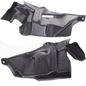 Engine Splash Shield Pair/Set for Nissan Altima 1993-2001, Right (Passenger) and Left (Driver) Under Cover Replacement