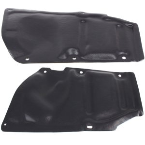 Engine Splash Shield Side Under Cover Pair/Set for Lexus XB 2008-2015, Toyota Prius 2010-2015, Lexus CT200H 2011-2017, Toyota Prius V 2012-2018, Toyota Corolla iM 2017-2018, Right (Passenger) & Left (Driver) Replacement