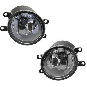 Front Fog Light Pair/Set for Toyota Camry 2007-2014 and Venza 2009-2016, Right (Passenger) and Left (Driver), Replacement, USA Built 2007-2011