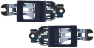 Front Door Handle Pair/Set for Toyota Pickup 1989-1995, Right (Passenger) and Left (Driver), Inside, without Case, Blue, Replacement