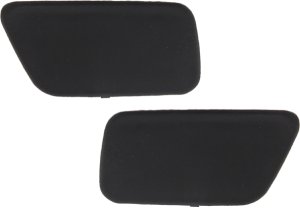 Headlight Washer Cover Pair/Set for BMW 5-Series 2004-2010, Upper, Right (Passenger) & Left (Driver), Replacement Models: for 520i, 523i, 528i, 535i, 540i, 545i, 550i