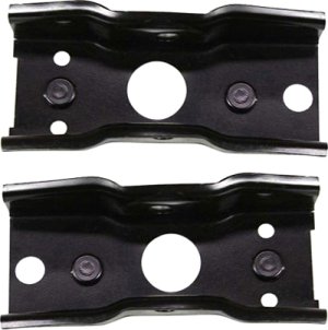 Front Bumper Mounting Bracket Pair/Set for BMW 3-Series (1992-1999), Right (Passenger) and Left (Driver), Replacement - Fits Models: for 316i, 318i, 320i, 323i, 325i, 328i, M3.