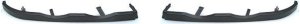 Headlight Filler Pair/Set for BMW 3-Series 1999-2001, Right (Passenger) and Left (Driver), 4-Door, without Washer Holes, E46 Chassis Replacement