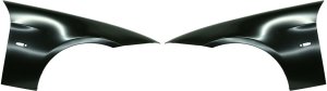 Front Fender Pair/Set for BMW 3-Series 2006-2012, Right (Passenger) and Left (Driver), Primed (Ready to Paint), Suitable for Sedan/Wagon, Replacement