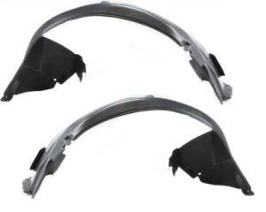 Front Fender Liner Pair/Set for BMW 3-Series 1992-1999, Right (Passenger) and Left (Driver) Replacement, Fits 318i, 323i, 325i, 328i.