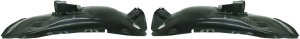 Front Fender Liner Pair/Set for 2000-2006 BMW X5, Right (Passenger) and Left (Driver) Replacement