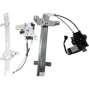 Front and Rear Window Regulator Set for Buick Century 1997-2005, Intrigue 1998-2002, Regal 1997-2004, Right (Passenger) Side, Power, with Motor, Replacement
