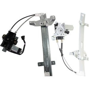 Front and Rear Window Regulator Power Set with Motor for Buick Century (1997-2005), Intrigue (1998-2002), Regal (1997-2004) Left (Driver) Side Replacement