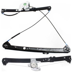 Front and Rear Window Regulator for BMW X5 2000-2006 Right (Passenger), Power, without Motor, Replacement Set