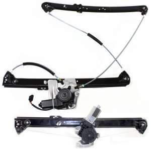 Front and Rear Window Regulator Power with Motor Set for BMW X5 2000-2006, Left (Driver) Side Auto Replacement