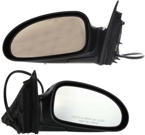 Power Manual Folding Mirror Pair/Set for Buick Le Sabre 2000-2005, Non-Heated, Paintable, w/o Memory, Right (Passenger) and Left (Driver), Replacement