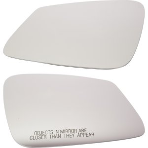 Heated Mirror Glass Pair/Set for BMW 7-Series 2009-2015, Right (Passenger) and Left (Driver), with Backing Plate, Excludes Hybrid Model, Replacement Models: for 740i, 740Li, 745i, 750i, 760i.