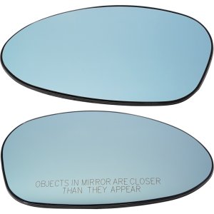 BMW Mirror Glass Replacement Pair/Set for 3-Series 2001-2009, 1-Series 2008-2009 Right (Passenger) and Left (Driver), Heated, without Auto-Dimming, Convertible/Coupe/Wagon Models