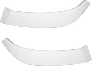 Pair/Set - Front Bumper Cover Support for Chevrolet Express/Savana Van 2003-2023, Upper, Right (Passenger) and Left (Driver), Made of EPP Foam, Replacement Set