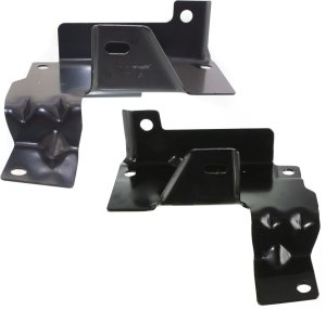 Front Bumper Bracket Inner for 2002-2006 Avalanche and 2003-2007 Silverado, Right (Passenger) and Left (Driver), Replacement Pair/Set