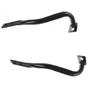 Front Bumper Bracket Pair/Set for Chevrolet Silverado Pickup 2007-2013, Right (Passenger) and Left (Driver), Steel, Excludes 2007 Classic, Replacement