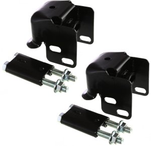 Front Bumper Bracket Pair/Set for Cadillac Avalanche (2007-2013) and Yukon (2007-2014), Pair/Set of 2, Right (Passenger) and Left (Driver), Replacement