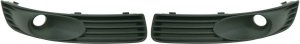 Pair/Set - Front Fog Light Molding for 2005-2010 Chevrolet Cobalt, Right (Passenger) and Left (Driver), Paint to Match, Suitable for LT/LTZ Models, Replacement Set