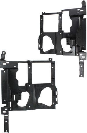 Headlight Bracket Pair/Set for Chevrolet Silverado 1500/2500 1999-2002, Sierra 1500 1999-2006, Right (Passenger) and Left (Driver) Support, Fits 2007 Classic Replacement