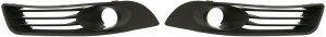 Front Fog Light Molding Pair/Set for 2008 Chevrolet Impala, Right (Passenger) and Left (Driver), Primed (Ready to Paint) Replacement