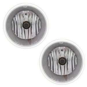 Front Fog Light Assembly Pair/Set for 2005-2008 Chrysler 300 & 2008-2009 Caliber, Right (Passenger) & Left (Driver), Excludes Touring Model, Replacement