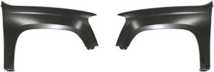 Front Fender Pair/Set for 2004-2012 Chevrolet Colorado, Right (Passenger) and Left (Driver), Primed (Ready to Paint) Replacement