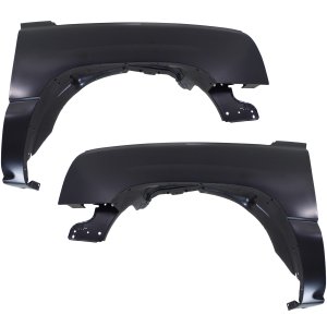 Front Fender for Chevrolet Silverado 2003-2007 Right (Passenger) and Left (Driver) Set, Primed (Ready to Paint), Includes 2007 Classic, for USA Built Vehicles, Replacement Pair/Set