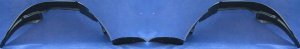 Front Fender Liner Pair/Set for Chevrolet Lumina 1995-2001, Right (Passenger) and Left (Driver) Side Replacement