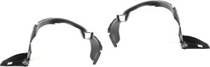 Front Fender Liner Pair/Set for Chevrolet Monte Carlo 2000-2005, Right (Passenger) & Left (Driver) Side Replacement