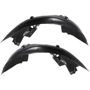Front Fender Liner Pair/Set for Dodge Charger 2006-2010 / Magnum 2006-2007, Right (Passenger) and Left (Driver), Replacement