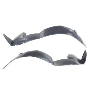 Front Fender Liner Pair/Set of 2, Right (Passenger) and Left (Driver) for Buick Terraza (2005-2007), Saturn Relay (2005-2007), Chevrolet Uplander (2005-2009) Replacement
