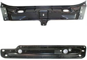 Upper and Lower Radiator Support for Chrysler PT Cruiser 2001-2004, Set of 2, Compatible with 2002-2004 models without Turbo - Replacement