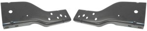 Rear Bumper Bracket Pair/Set for Chevrolet S10 Pickup 1998-2004 Replacement, Right (Passenger) and Left (Driver)