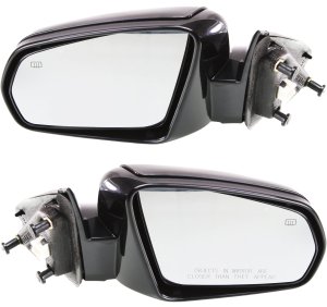 Power Heated Non-Folding Paintable Mirror Pair/Set for 2007-2010 Sebring Sedan, Right (Passenger) and Left (Driver) Side Replacement