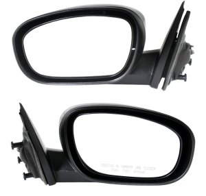 Power Non-Folding Heated Paintable Mirror Pair/Set for Dodge Charger (2006-2010), Chrysler 300 (2005-2010) - Right (Passenger) and Left (Driver) Side Replacement