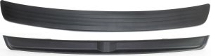 Front Bumper Filler and Pad Set for Dodge Full Size Pickup 2006-2009, 1-Piece Inner Filler, Black, Without Tow Hook, Replacement