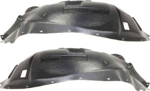 Front Fender Liner Pair/Set for Dodge Dakota 1997-2004, Right (Passenger) and Left (Driver) Replacement
