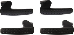 Front and Rear Inside Door Handle Right (Passenger) and Left (Driver) for Dodge Full Size P/U 2002-2009, New Body Style, Pair/Set of 4, Replacement